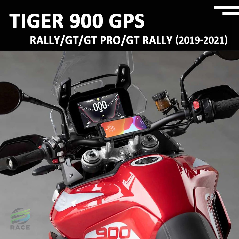 Tastiger 900/gt/gt pro/gt Prtラリープロ2019-2021用バイク用ナビゲーションブラケット 携帯電話ホルダー