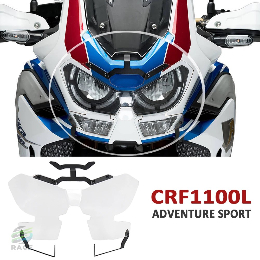 バイクヘッドライト スポーツアクセサリー honda アフリカン デュアルcrf1100l アドベンチャー 2020 2021用プロテクターカバー