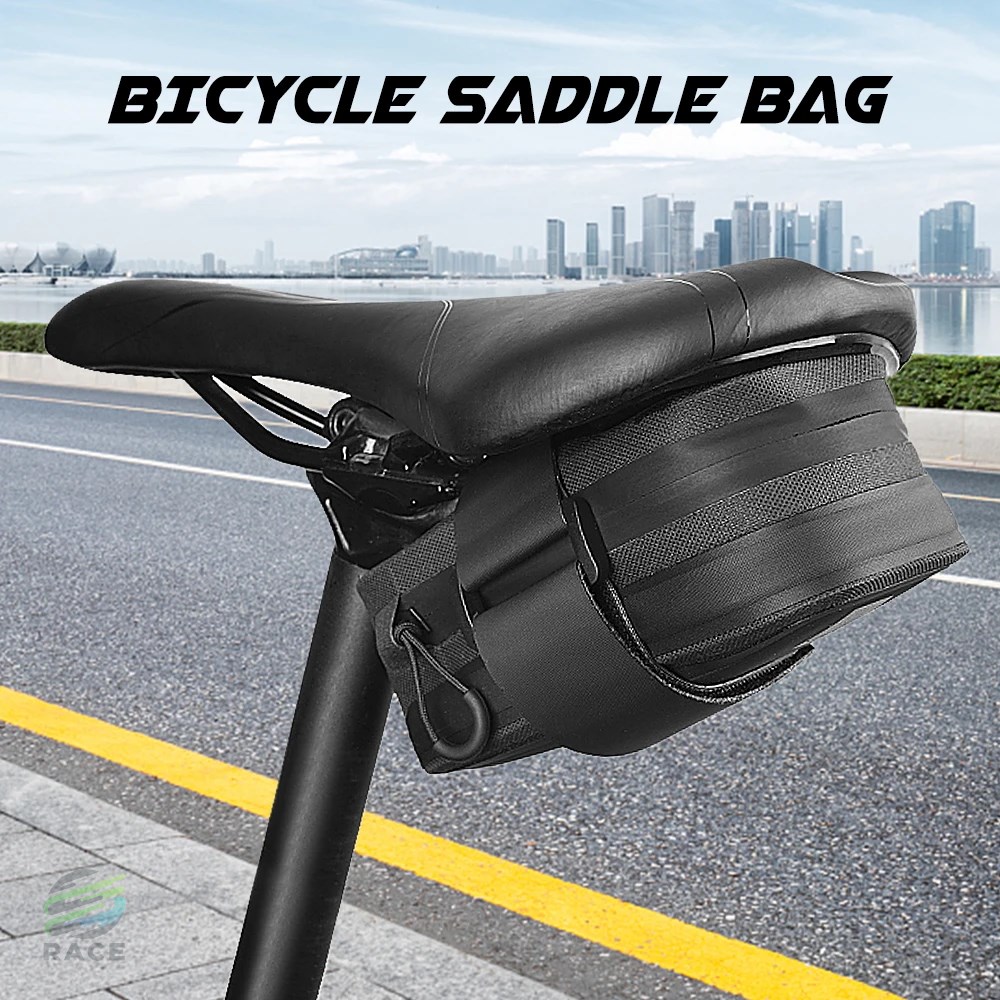 Sahoo-自転車サドルバッグ 反射性 耐水性 大容量ケース 自転車アクセサリー
